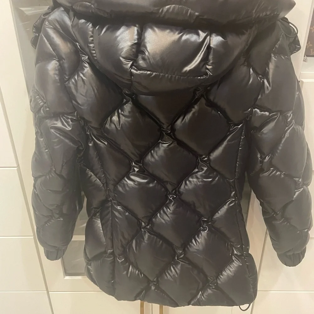 Moncler puffy black jacket size 0 - Picture 3 of 6